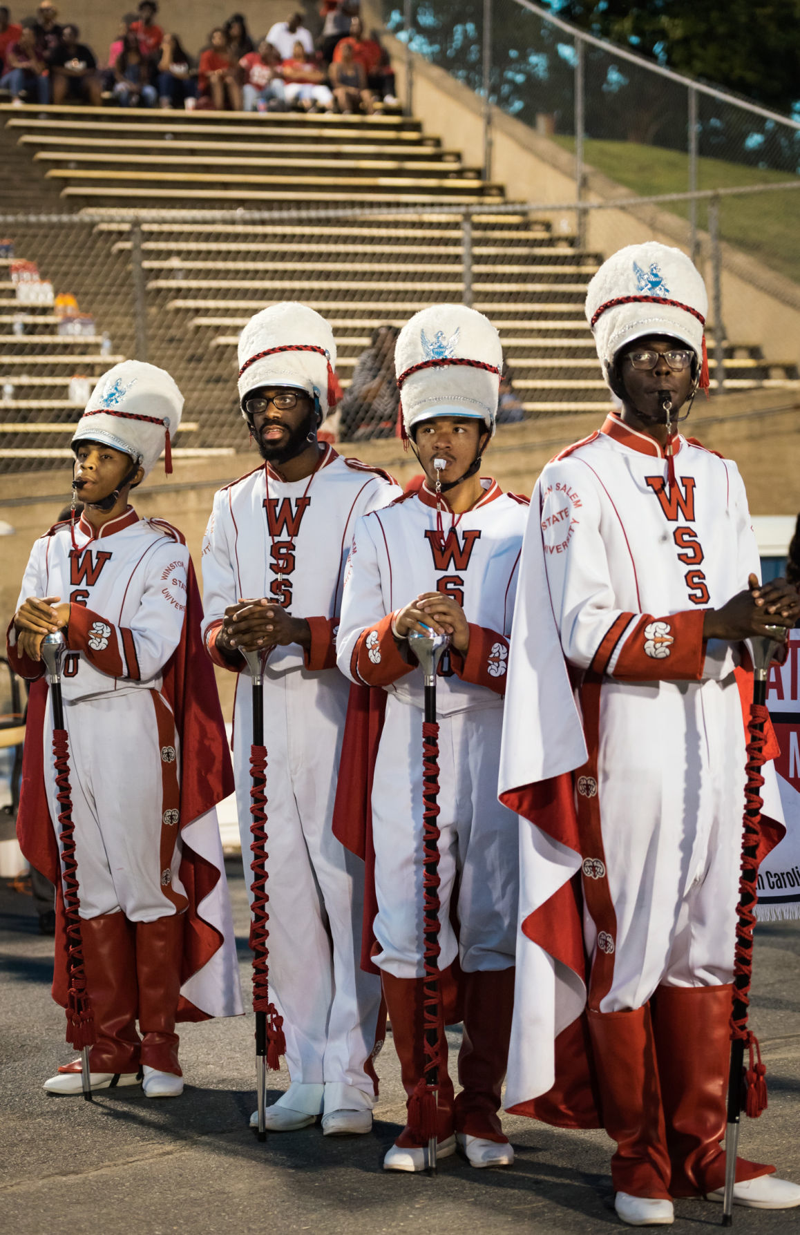 Winston-Salem State Drum Majors